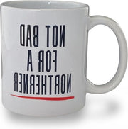 Tazza Divertente con Gioco di Parole per un Abitante del Nord - Non Male per un Abitante del Nord Regalo di Novità per Lui o Lei - Colleghi Ufficio Addio Compleanno Natale Segreto