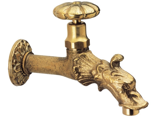 Rubinetto curvo da giardino