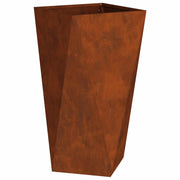 Fioriera | Cassetta per fiori | Vaso Ruggine 40 x 40 x 75 cm