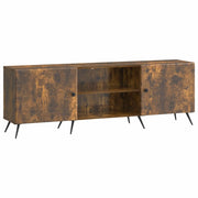 Mobile TV-Credenza per TV Rovere Fumo 150 x 31 x 50 cm Legno ingegnerizzato 432527