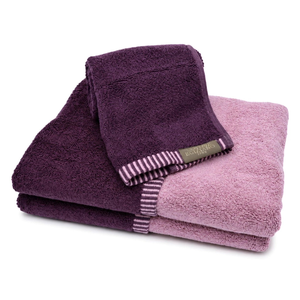 Sazalo, Telo Bagno 100% Cotone Reversibile, Rosa