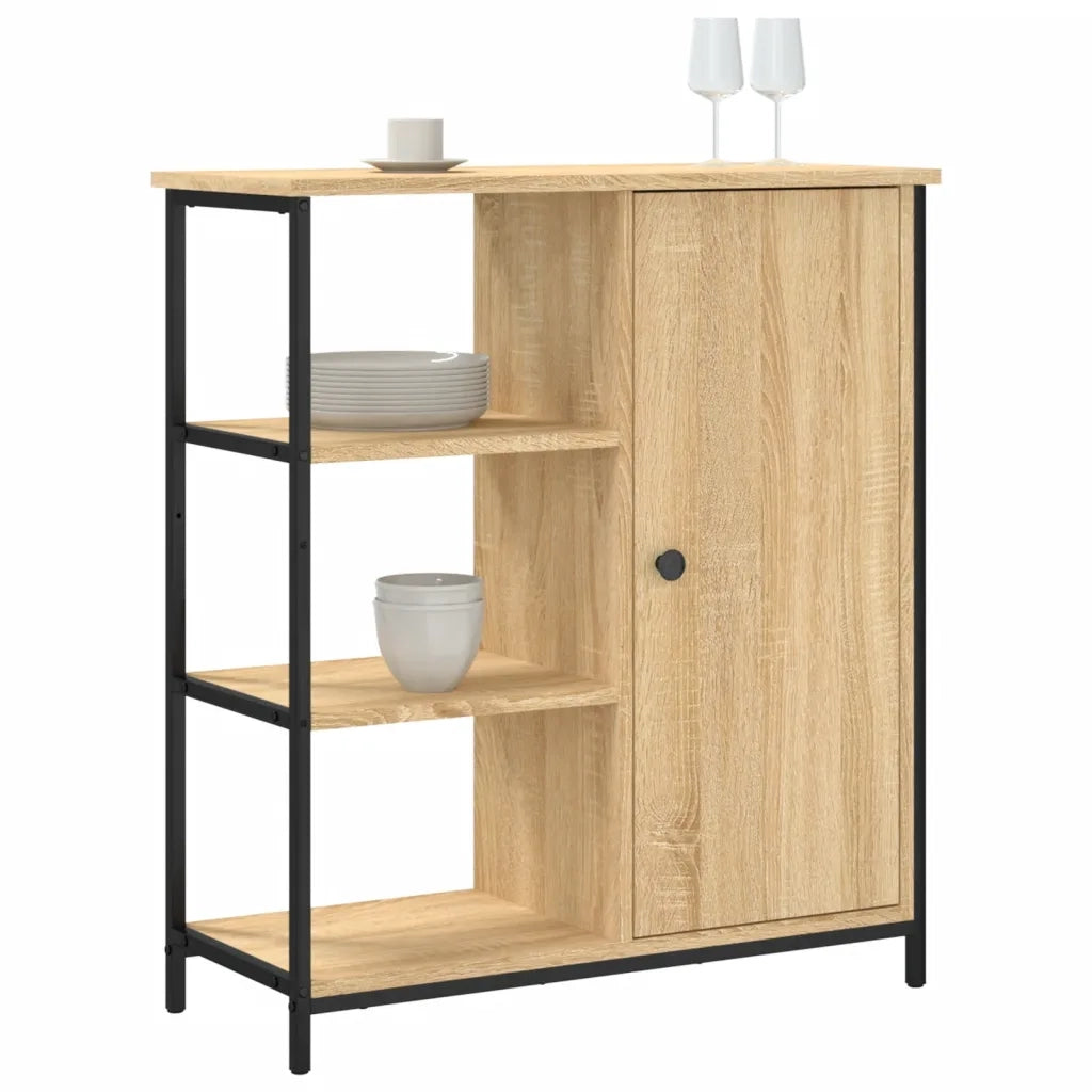 Credenza Rovere Sonoma 70x30x80 cm Legno ingegnerizzato 835490