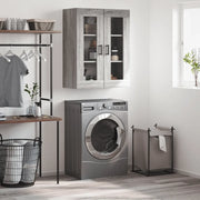 Mobile a Parete Grigio Sonoma 69,5x34x90 cm 828490