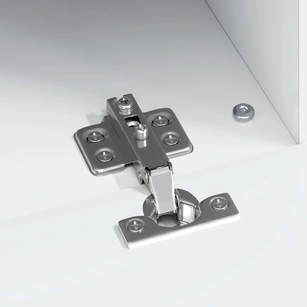 Mobile TV LED Bianco Lucido Legno ingegnerizzato 897569