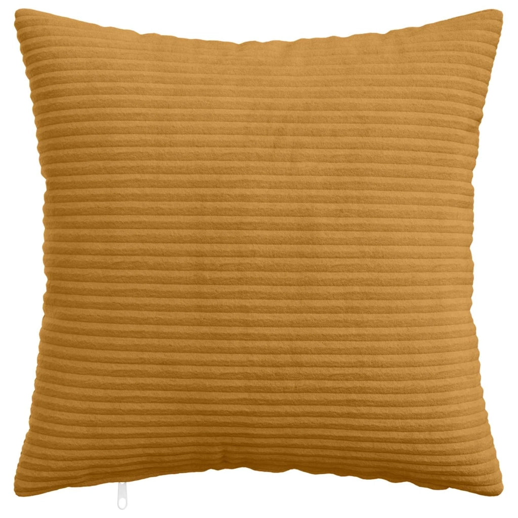 Federa 12 pcs HEERLEN Giallo 50 x 50 cm corduroy 910896