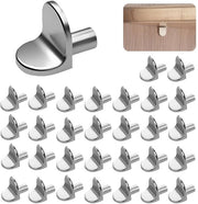 Sostegno per pannelli L-shape - 50 pezzi - Raccordo per pannelli - Resistente alla ruggine - Sostegno per pannelli su parete - Materiale duraturo - Sostegno per pannelli con supporto
