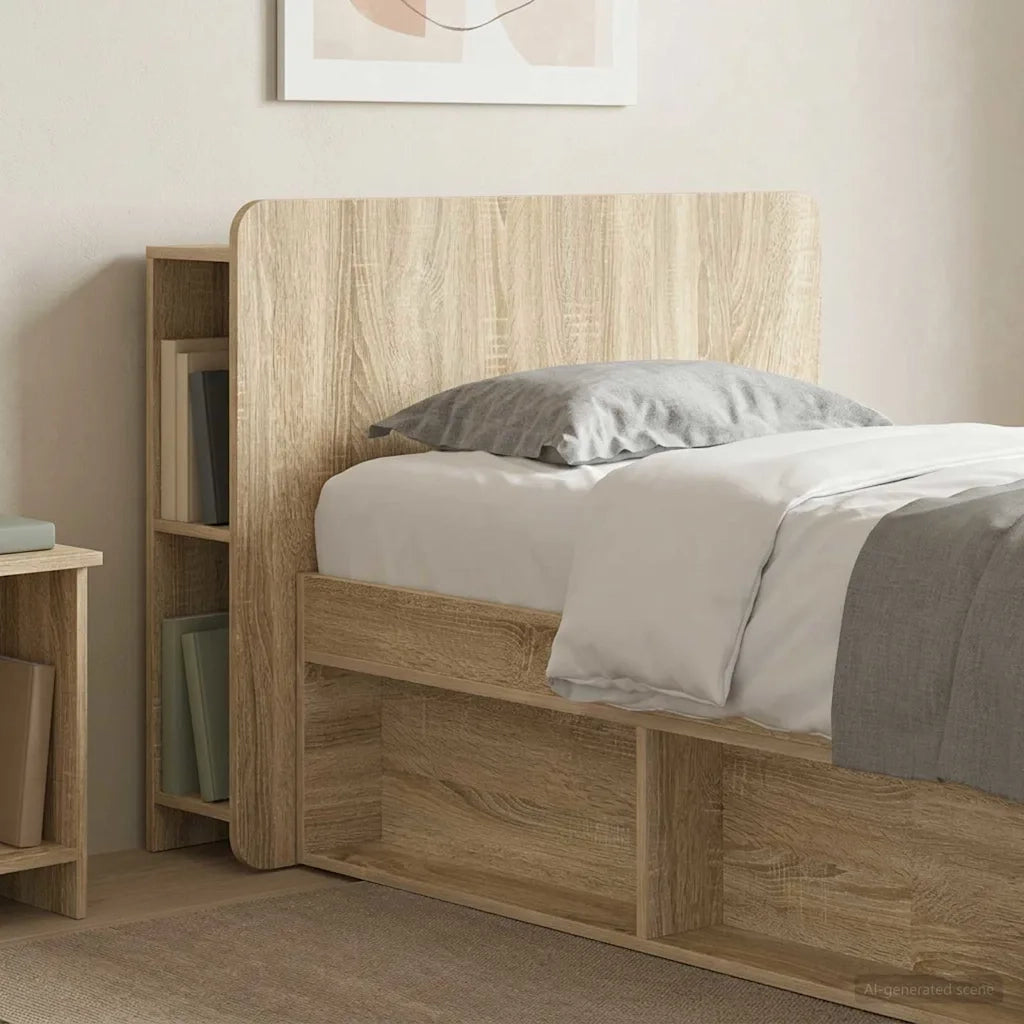 Testata del letto Rovere Sonoma Legno ingegnerizzato 8001194