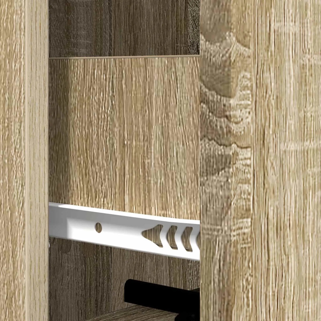 Mobile con Cassetti Rovere Sonoma 33 x 34,5 x 90 cm 894617