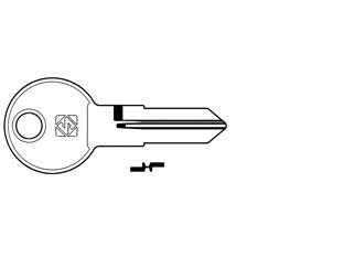 CHIAVI PER CILINDRI RENZ 5 SPINE PICCOLE REN2- - REN2 - 10 pezzi SILCA