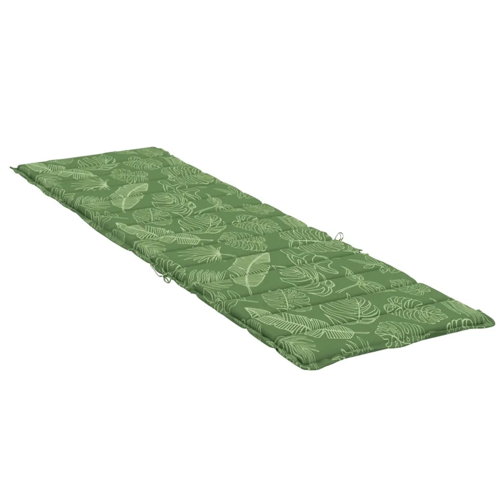 Cuscino per Lettino con Motivo a Foglie in Tessuto Oxford 361425