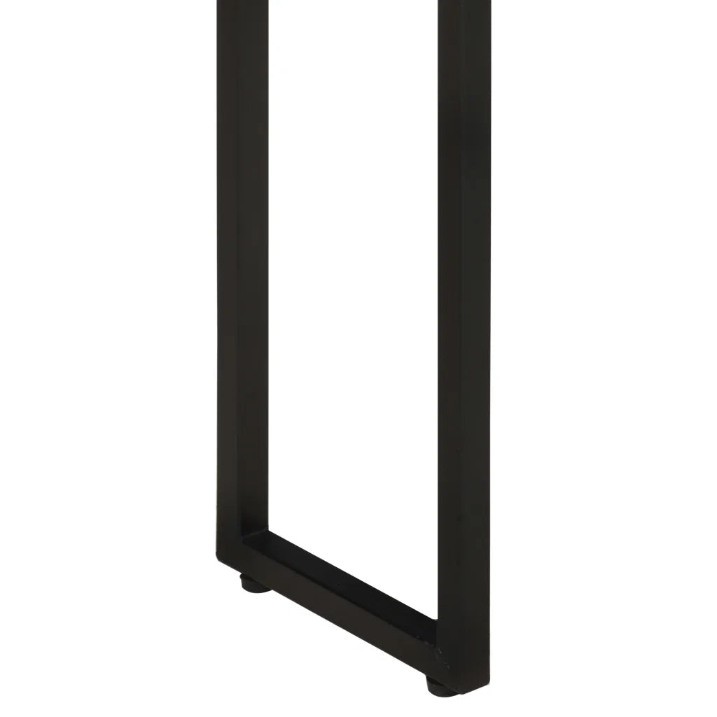 Fioriera | Cassetta per fiori | Vaso 60x20x68 cm in Legno di Mango Grezzo