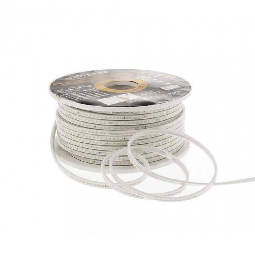 Trade Shop - Strisce Led Gommate Smd 2835 A 220v Da 5mm Bobina Stripled 100mt 2835-120 Colore -