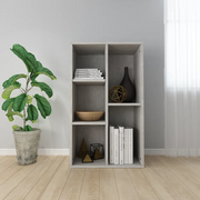 Libreria/Credenza Grigio Cemento 50x25x80 cm in Truciolato   cod mxl 9458