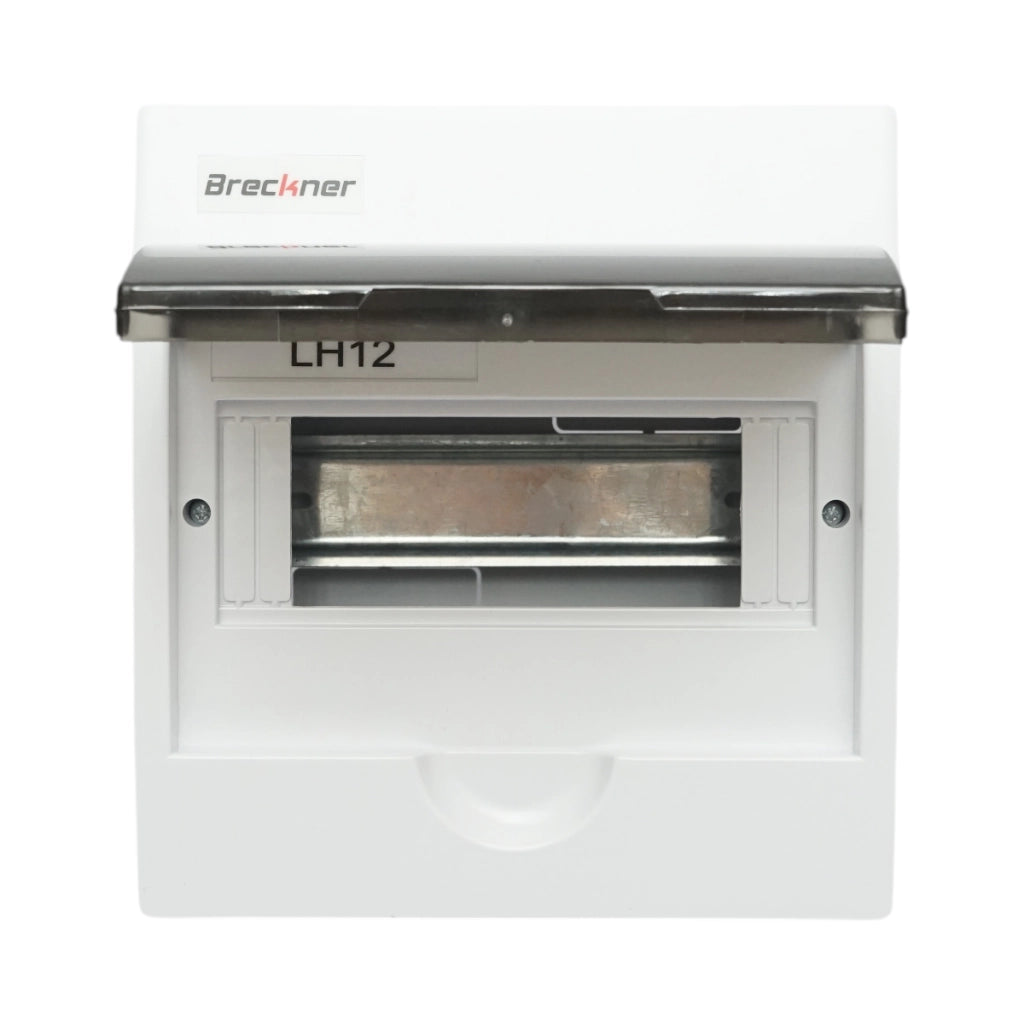 Pannello portafusibili da superficie 1 fila, 8 moduli 200x185x95mm IP40 Breckner Germany