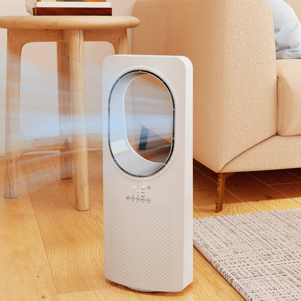 Ventilatore a Torre Senzapale ¨C Zephmum ¨C Bianco 36dB Telecomando LED