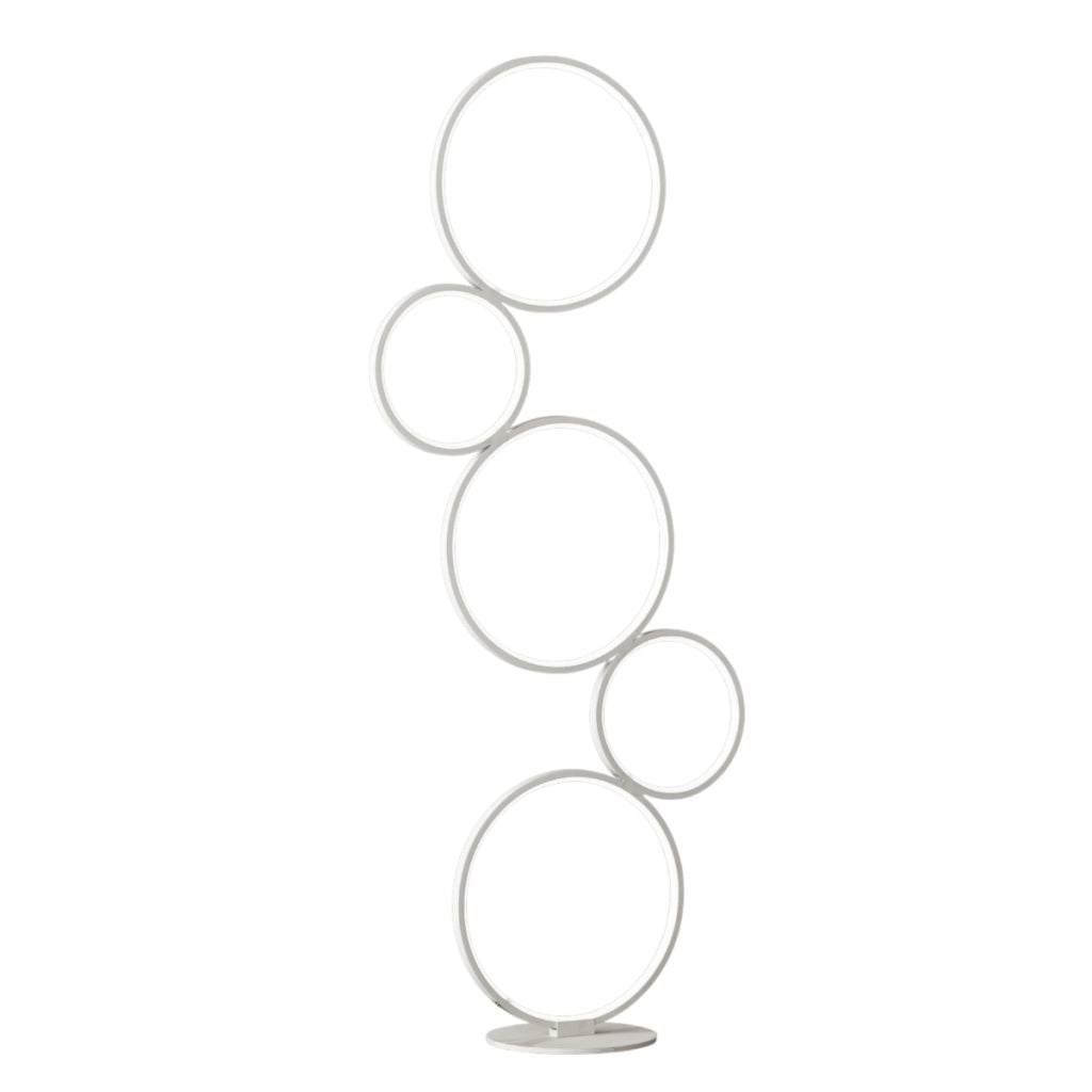 Lampada da terra LED Rondo bianca 36W Trio 422610531