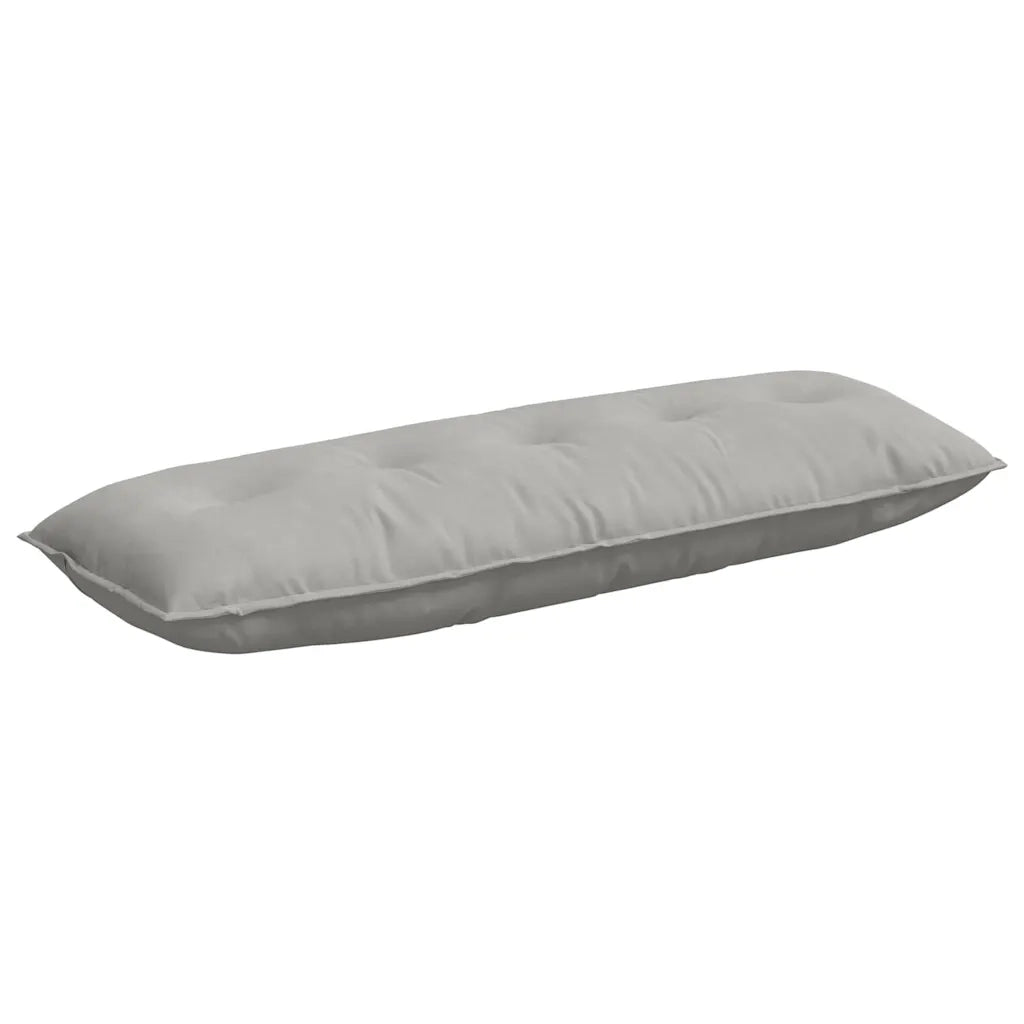Cuscino per Schiena | Cuscino dorsale Grigio chiaro 140 x 50 cm