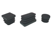 BL PUNTALE ALETTATO 30X30 MM NERO 8 PZ- 5,0 blister