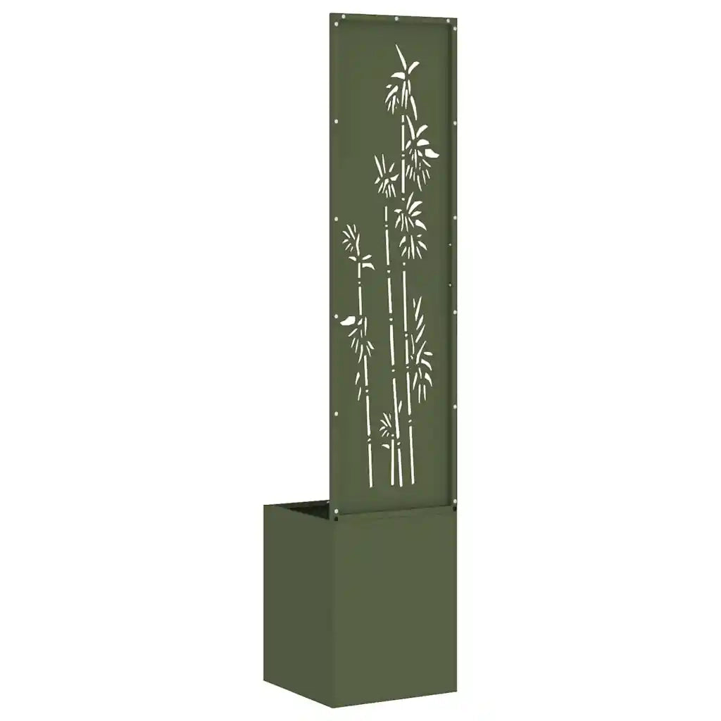 Schermo per privacy in giardino Oliver verde 32 x 32 x 150 cm CFW4429907