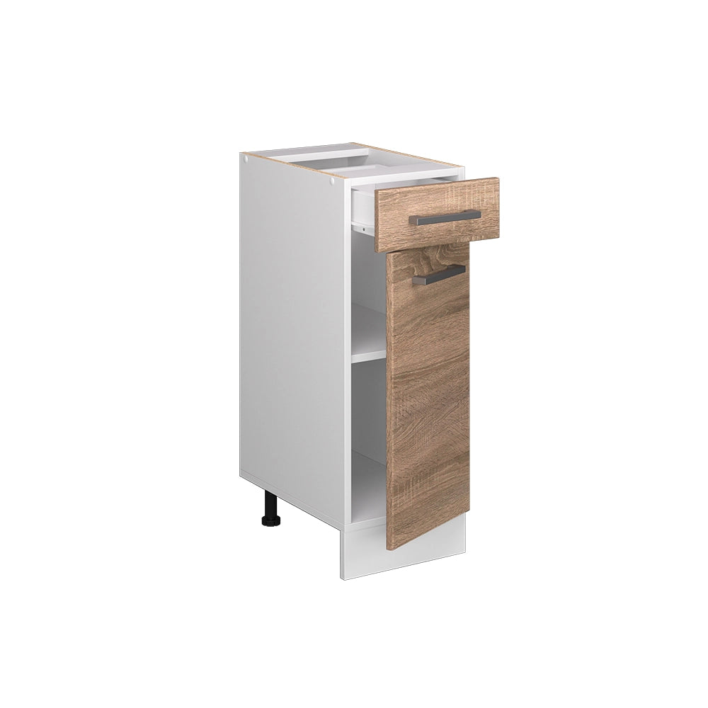 Vicco Base universale Sonoma 30 cm con cassetto, senza piano di lavoro