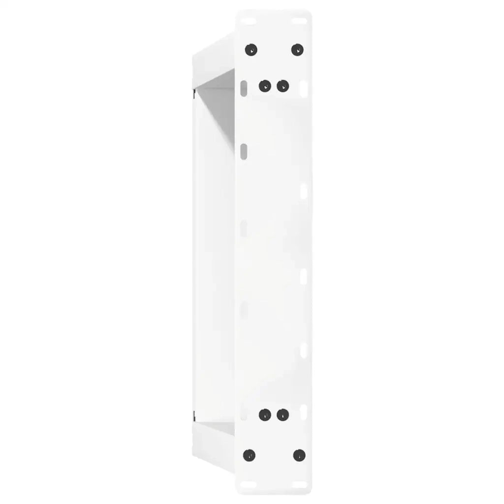 Gambe per Tavolino da Caff¨¨ a Forma di U 2 pz-Set di 2 Gamba per Tavolo Bianche 40x(30-31) cm Acciaio 972750