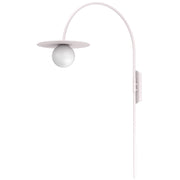 Applique Flat kaszmir sfera bianca 1xE27 Luminex