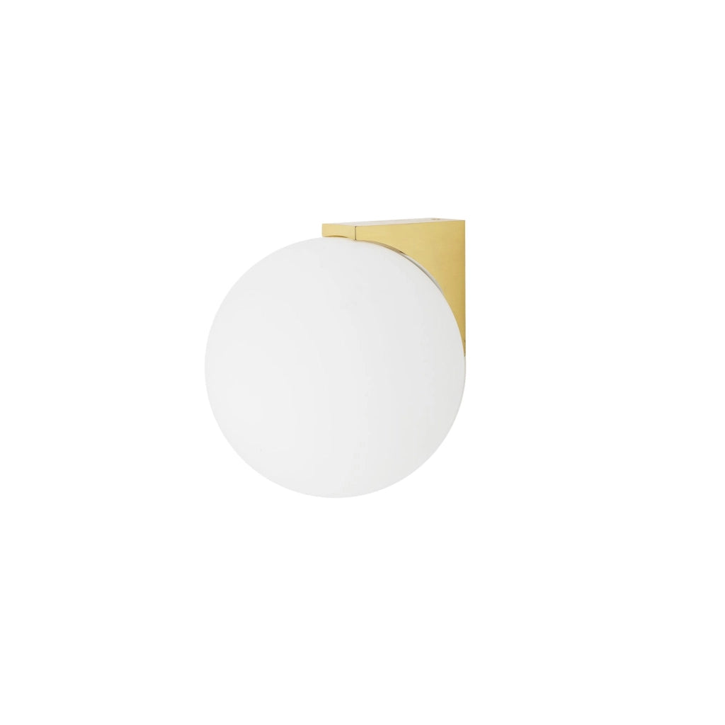 Applique ottone sfera bianca G9 5W Aloe Nowodvorski 10525