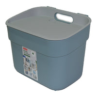 PATTUMIERA CURVER READY GRIGIO / AZZURRO LT. 5 CON FERMA BUSTA