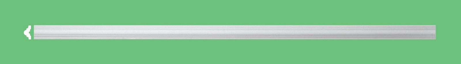 cornice polistirene 1,1x2,4 cm lunghezza 200 cm cod:ferx.637653