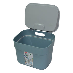 PATTUMIERA CURVER READY GRIGIO / AZZURRO LT. 5 CON FERMA BUSTA