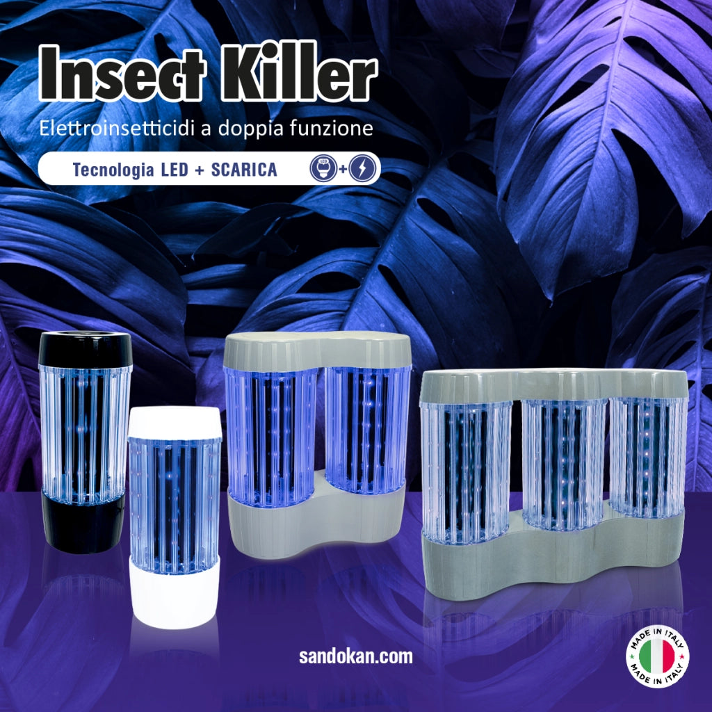 Elettroinsetticida "Cub-Zan Italy Usb" bianco avorio a basso conumo