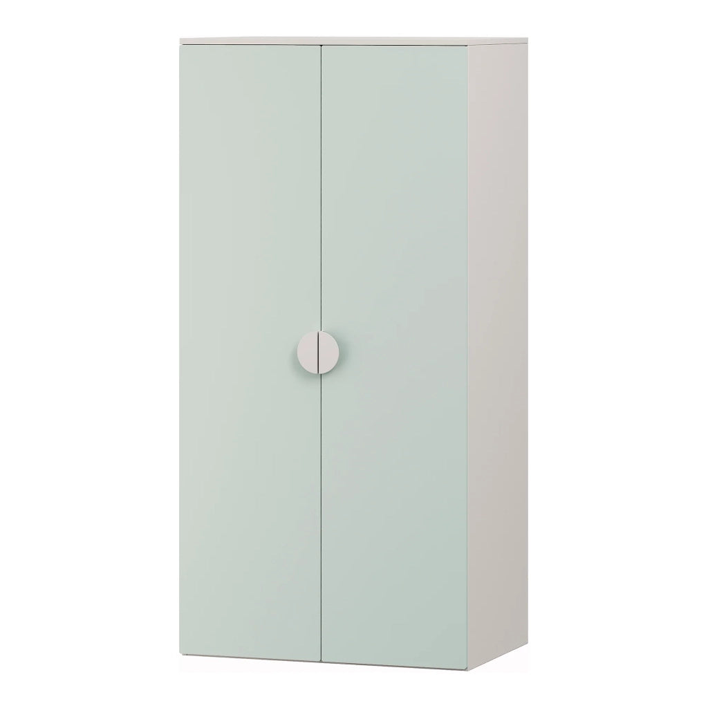 Mobiletto/scaffale per bambini 123 x 60 x 40 cm bianco verde menta 03_0008926