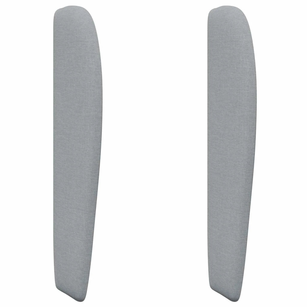 Orecchia della Testata Grigio chiaro 80 x 23 x 6 cm Tessuto CFW5035708