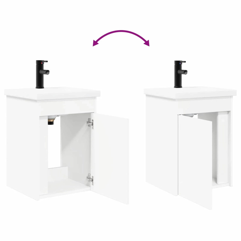 Mobile bagno con rubinetto Bianco 42 x 40 x 74,5 cm 889529