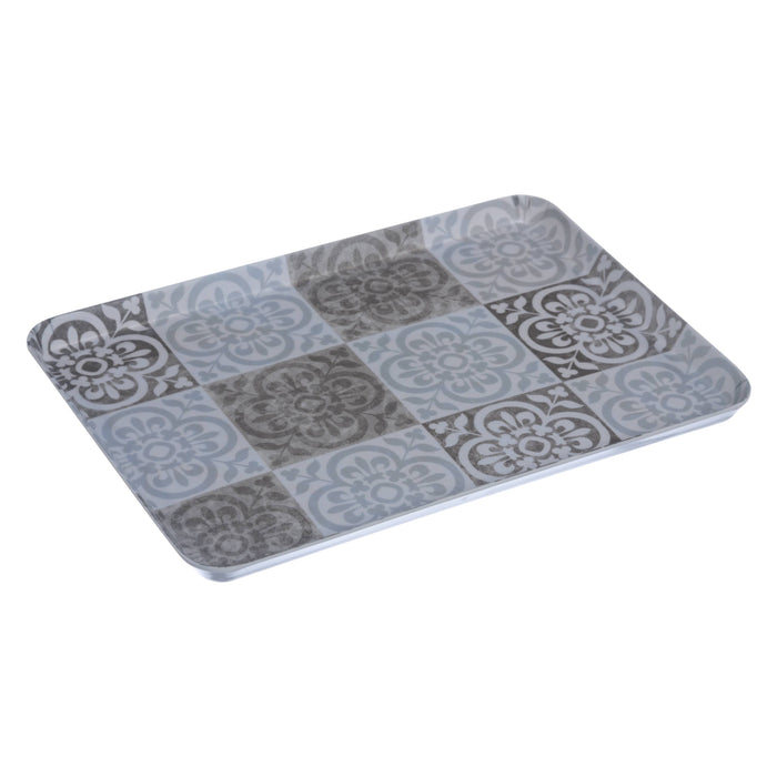 VASSOIO MAIOLICHE GRIGIO