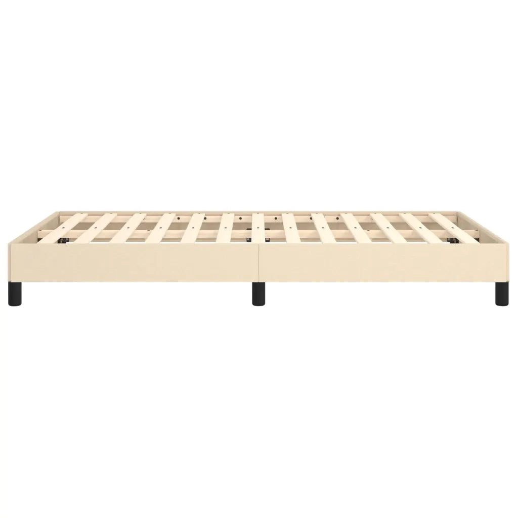 Giroletto senza Materasso Crema 120x200 cm Tessuto 346709