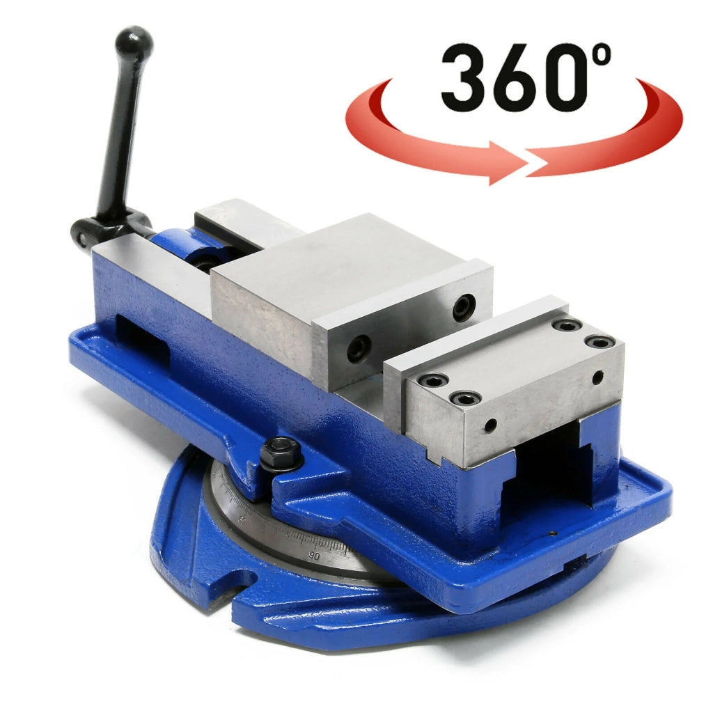 Morsa di precisione da 100 mm con piastra frontale girevole a 360 gradi utensile di supporto per banco da lavoro 16_0000318