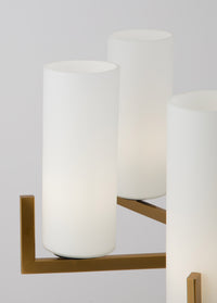 Lampadario Modern in Metallo Fortano Ottone