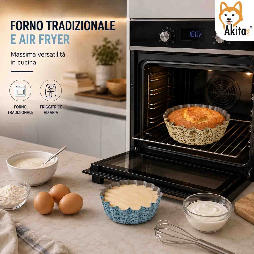 Akitaink Teglia Margherita Friggitrice 20 cm Antiaderente