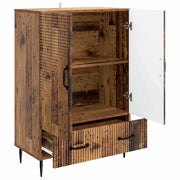 Credenza | Madia | Buffet da pranzo | Armadio da pranzo Legno antico 66 x 34,5 x 95 cm Legno ingegnerizzato