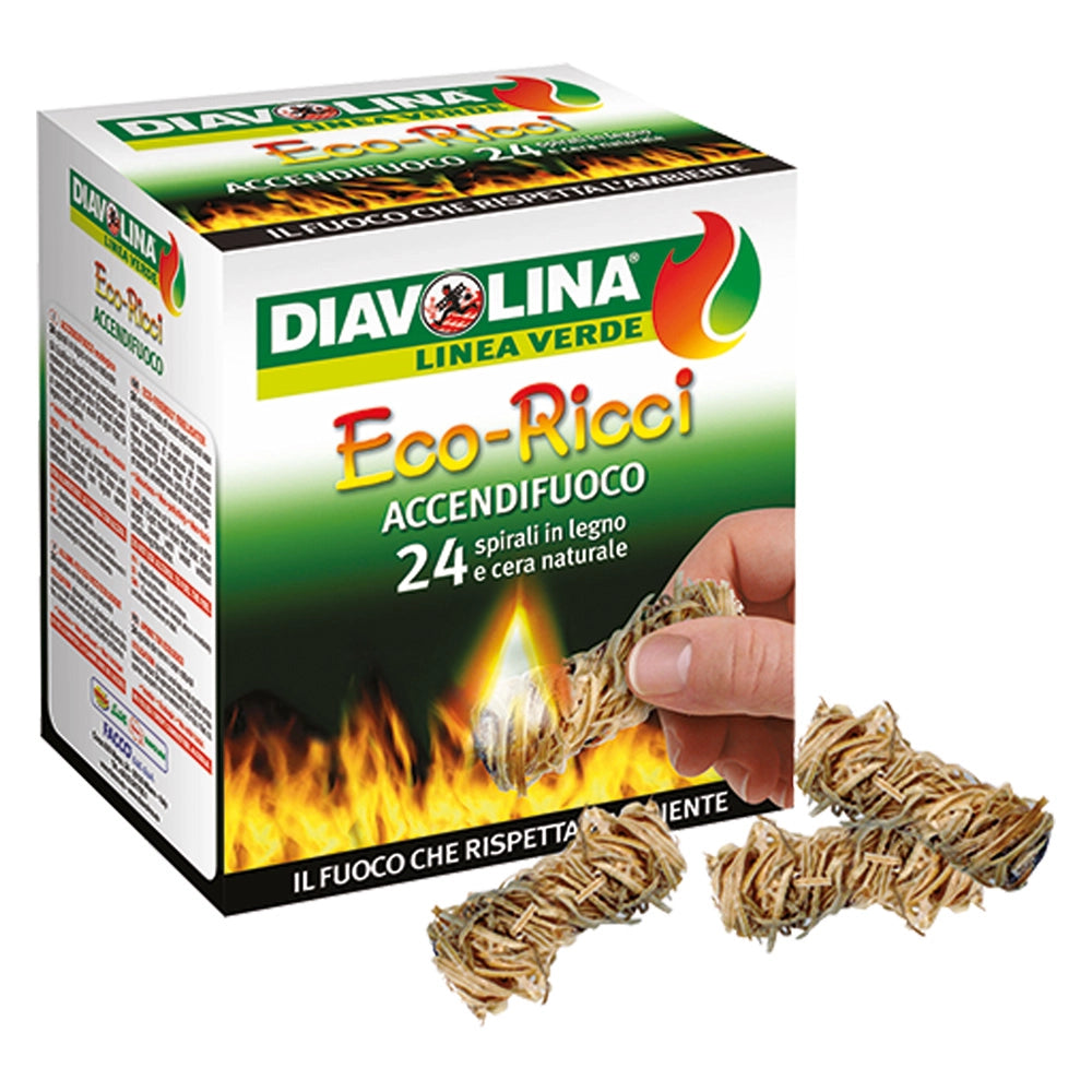 6cf diavolina 'eco ricci' 24 spirali - art. 15332 cod:ferx.7008216nlm