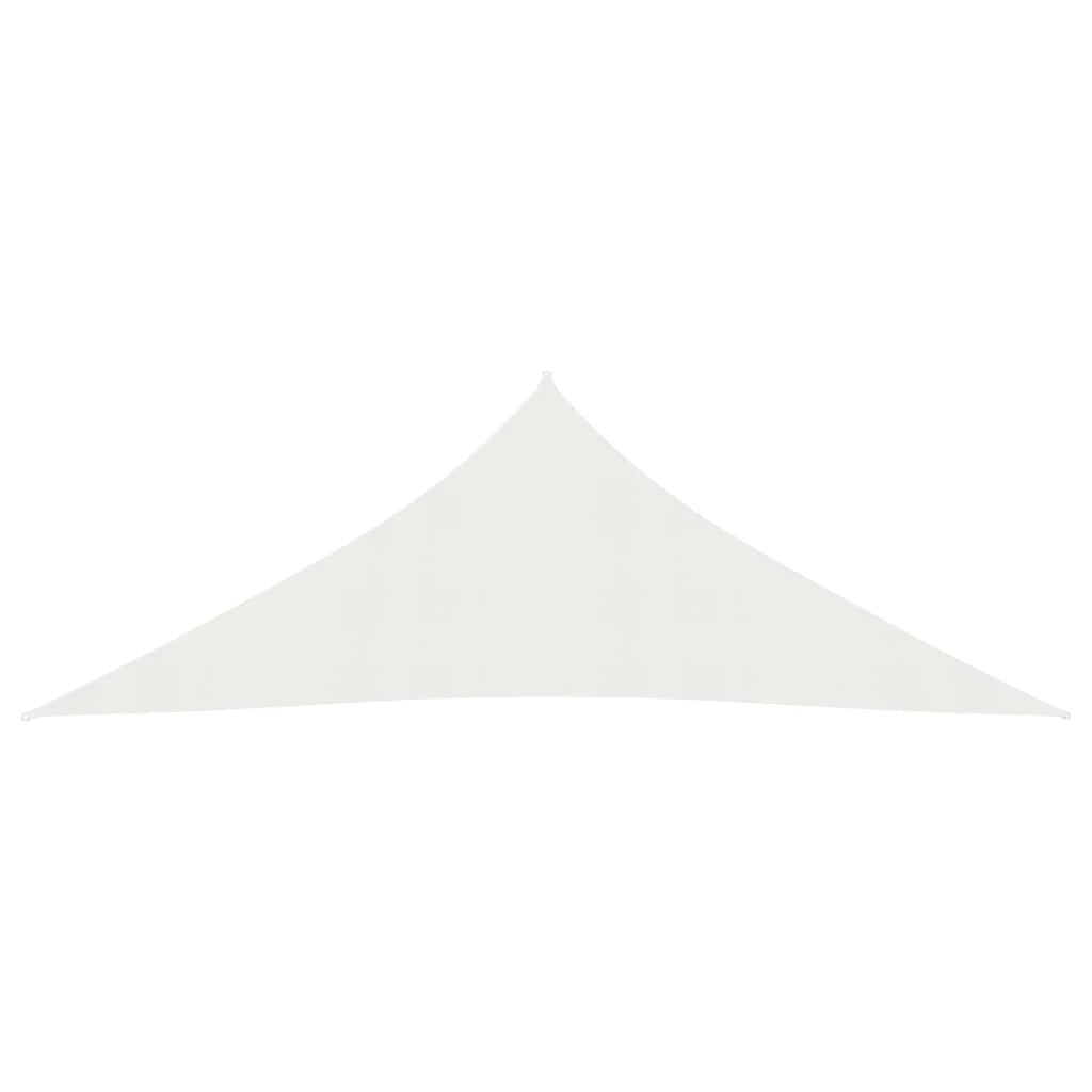 Vela ombreggiante 160 g/m² bianca 6 x 6 x 6 m HDPE 02_0009042