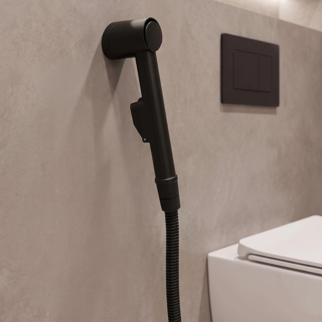 Miscelatore Lavabo Con Bidetta Rea Lungo Black