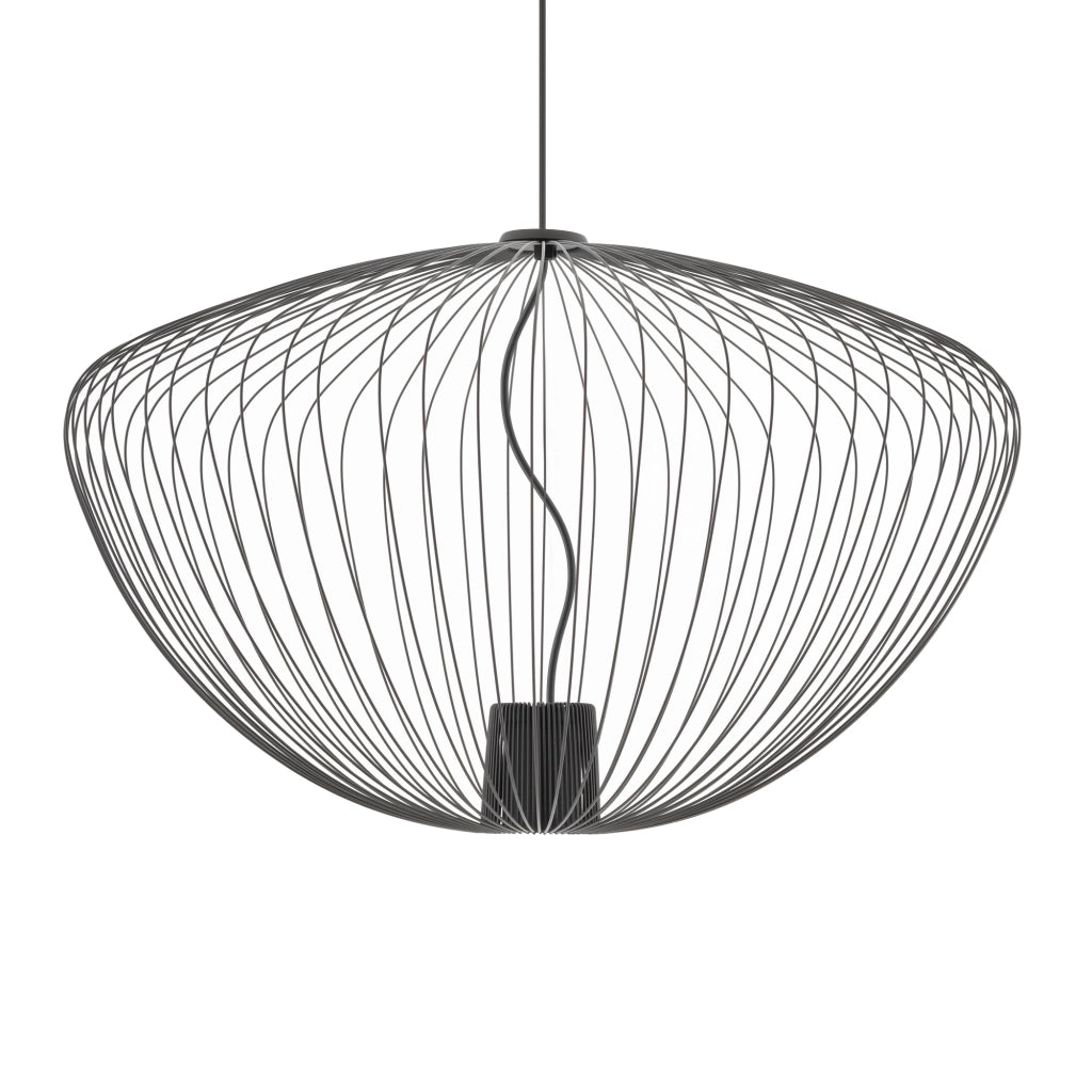 Lampada a sospensione industriale grigio scuro GU10 Nowodvorski