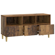 Mobile TV | Armadietto TV | Mobile Porta TV 102 x 34,5 x 50 cm Legno antico Legno ingegnerizzato