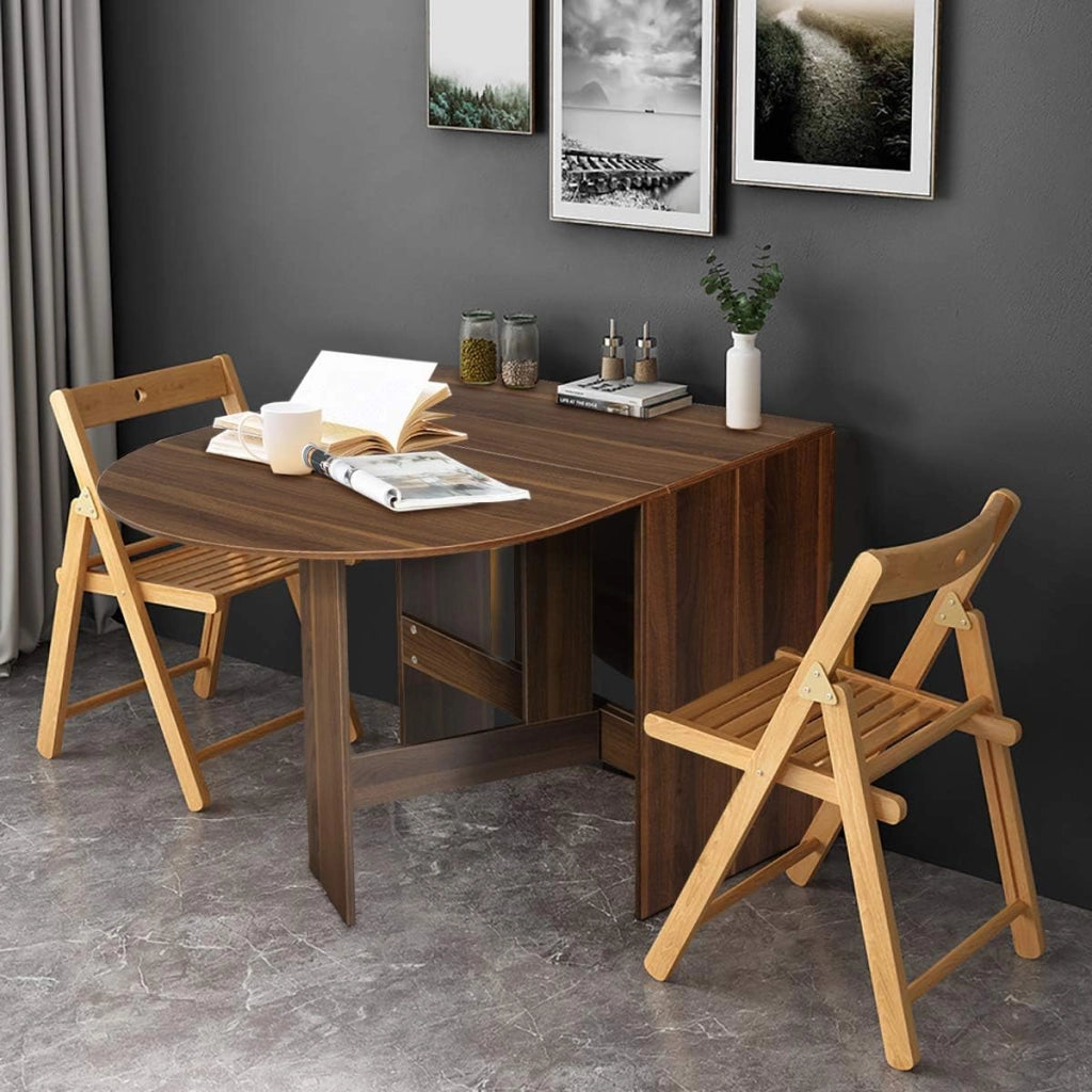 Tavolo Pieghevole da Pranzo, Tavolo da Lavoro, Tavolo Multiuso, Design Moderno, 163 x 80 x 75 cm