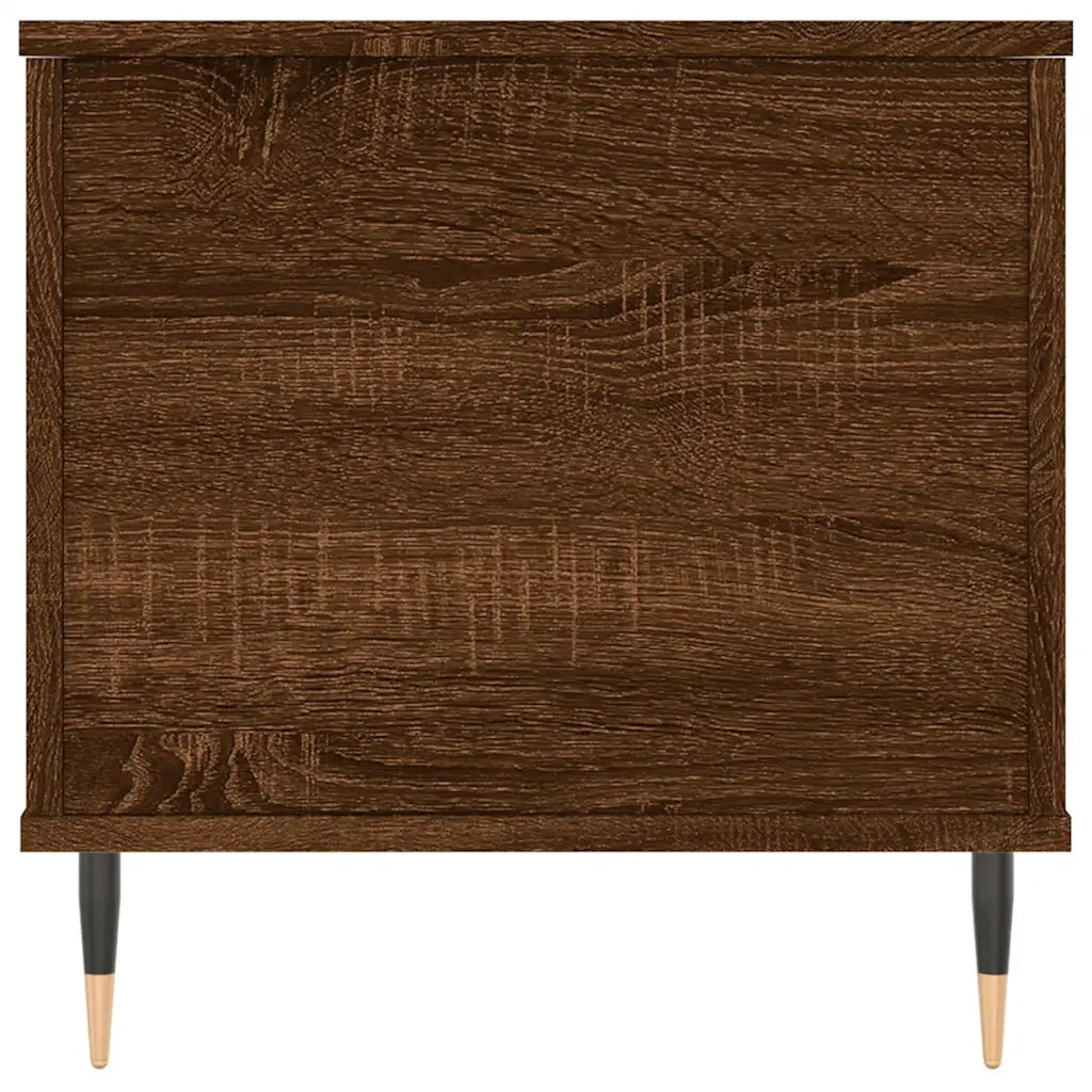 Tavolino salotto | Tavolino da caff¨¨ | Tavolino da Soggiorno Rovere Marrone 90x44,5x45 cm Legno Multistrato
