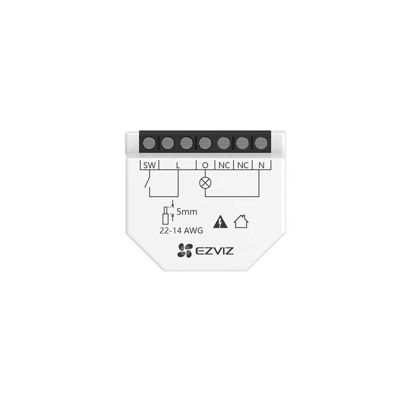 Rel√® WiFi intelligente a 1 canale. Automatizzazione luci. Scenari personalizzabili. EZVIZ T35W