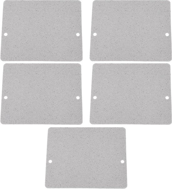 Guida copertura magnetron 10 pz WB34X21271 3026729 Compatibile con GE, General Electric, Hotpoint - 104 × 85 × 04 mm - Fetta di mica per lavatrici