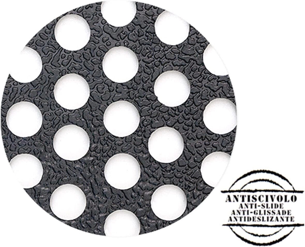 Zerbino Gomma Morbida Ingresso Antiscivolo Griglia Drenante Made In Italy 40x70 cm